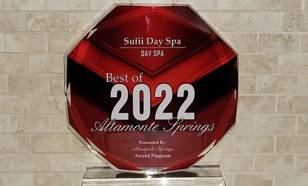 Best of Altamonte Springs Orlando Florida- Day Spa Award